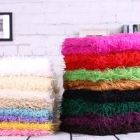 turnip strip fur faux wool plush blanket fabric 50cmx150cm quality artificial leather cloth vest fur fabric
