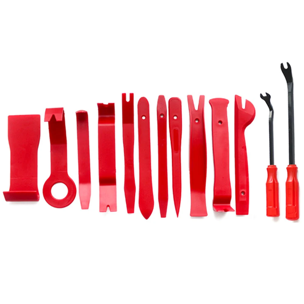 

13pcs Interior Door Modeling Clip Set Auto Car Audio Dash Tirm Panel Installer Dashboard Removal Opening Repair Tools Kit
