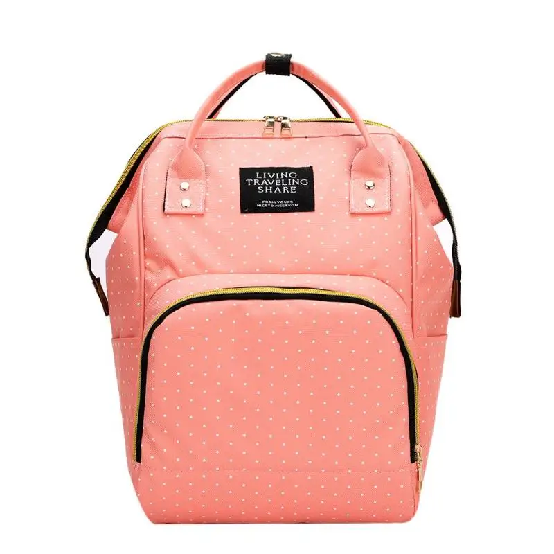 Dot 38x25x17cm 05 Вместительные, для будущих мам сумка Мама Пеленки сумки для мамы Коляски Сумки Открытый путешествия детские коляски сумка - Цвет: Dot 38x25x17cm 05