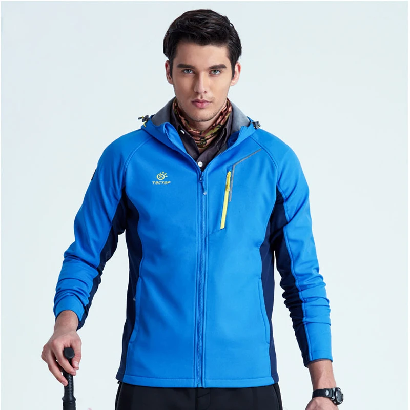 Новинка 2017 года зимние мужские куртки мягкой оболочки Спорт на открытом воздухе