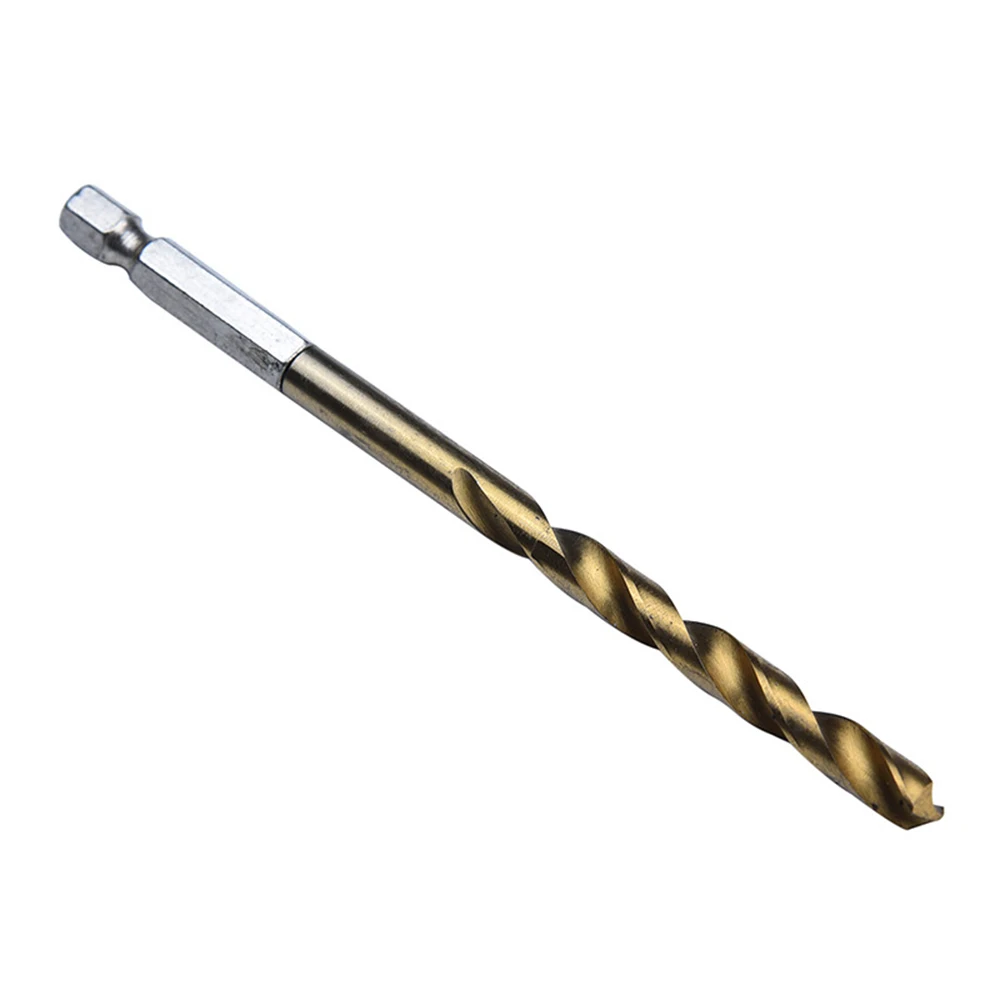 

Silver hexagonal shank twist drill suit 1.5-6.5 mm drill bit electric group of wood drilling on aluminum iron flower