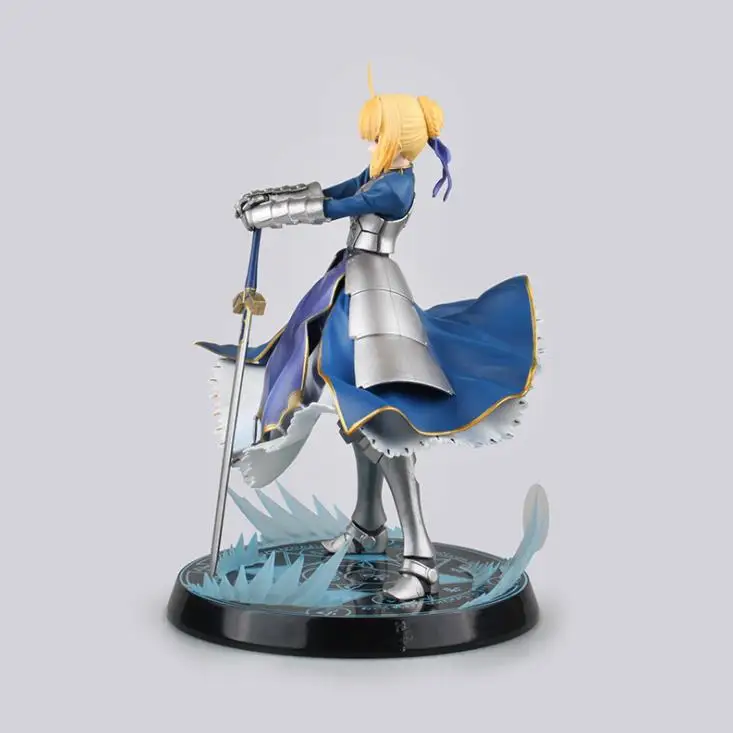Обувь для косплея аниме Fate Stay Night нулевой синий сабля артурия Пендрагон Ver фигурку
