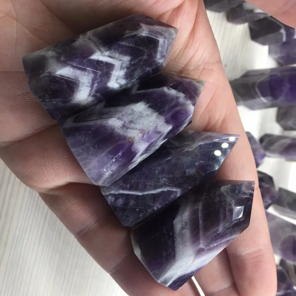 4 штуки в лоте оптовая цена натуральный аметист мечта кристалл точка палочка