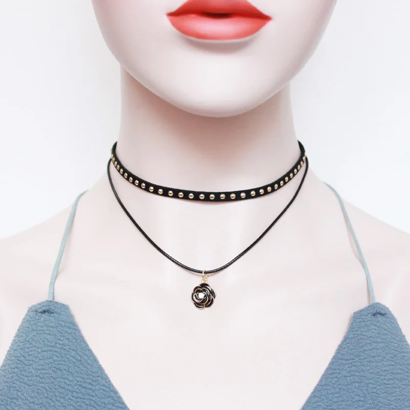 Новое модное ювелирное изделие подвеска из сплава в виде Розы полированный