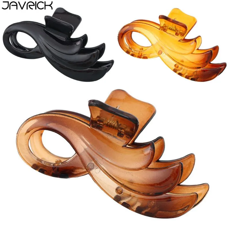 9 см большой резиновый винтажный коготь для волос женский выдалбливающий Угол