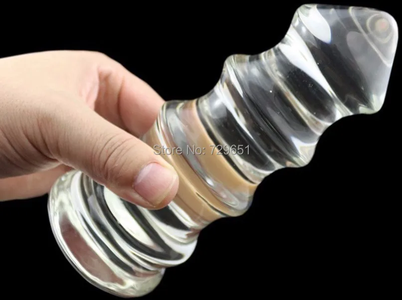 Pagoda Huge Crystal Plug Dildo Glass Dildos Large Penis Anal Toy Adult Female Sex Products Toys for Women Men H6180 |
