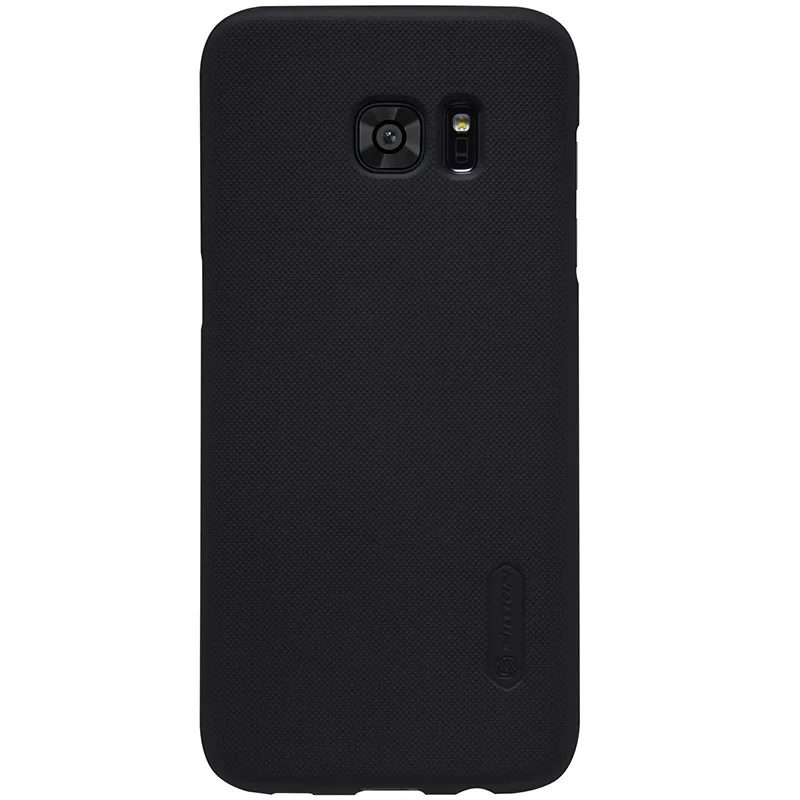 Black Чехол для samsung Galaxy S7 Edge, матовый чехол Nillkin, жесткая задняя крышка для samsung Galaxy S7 Edge - Цвет: Black