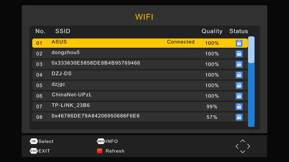 Vmade DVB T2 в наземном ТВ-приемнике приемный ТВ-тюнер с wifi DVB T2 H.265 ТВ-приставка декодер Youtube Dolby IP tv HD рецептор
