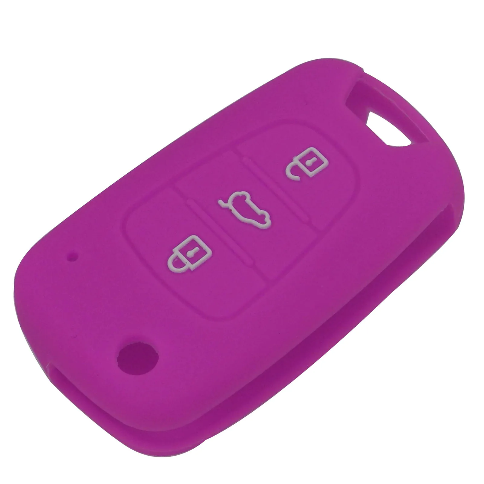 Чехол для дистанционного ключа от машины jingyuqin с 3 кнопками Kia RIO K2 K5 Sportage Sorento Hyundai