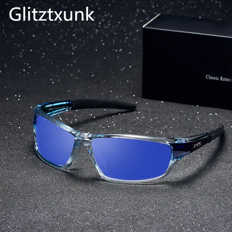 Солнцезащитные очки Glitztxunk поляризационные для мужчин и женщин зеркальные