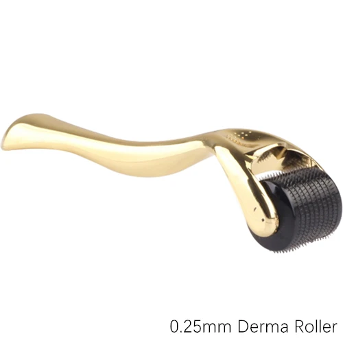 0.25mm DRS 540 дермароллер микро-иглы титановый ролик для кожи с микроиглами массажер мезо ролик терапия 0,3 мм уход за кожей иглы инструменты - Цвет: 0.25mm