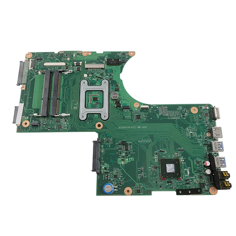 Материнская плата для ноутбука Toshiba X870 X875 интерфейс HM76 DDR3 с видеокартой V000288240