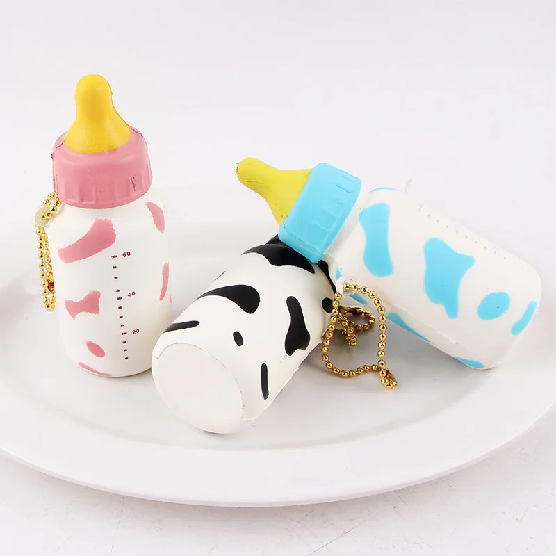 Мягкая бутылочка для кормления Jumbo Squishy мягкая с медленным подъемом мягкими