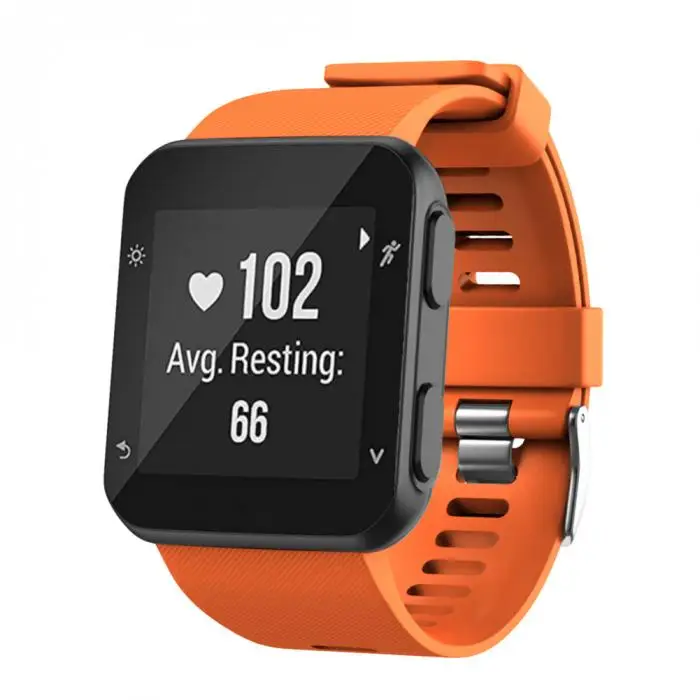 Прямая поставка силиконовые часы ремешок браслет+ инструмент винты для Garmin Forerunner 35 JLRJ88