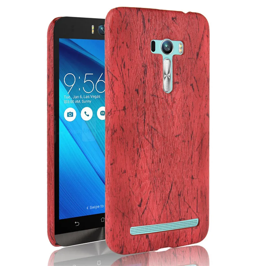 Чехол HOTSWEI Для ZenFone Selfie ZD551KL тонкий чехол из дерева и твердого пластика защитный
