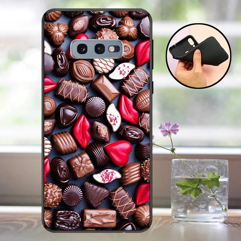 QKL22 Чехол для samsung Galaxy S10E чехол s силиконовый матовый чехол Galaxy S10E задняя крышка для Funda samsung S10E S 10E чехол для телефона бампер - Цвет: QKL22