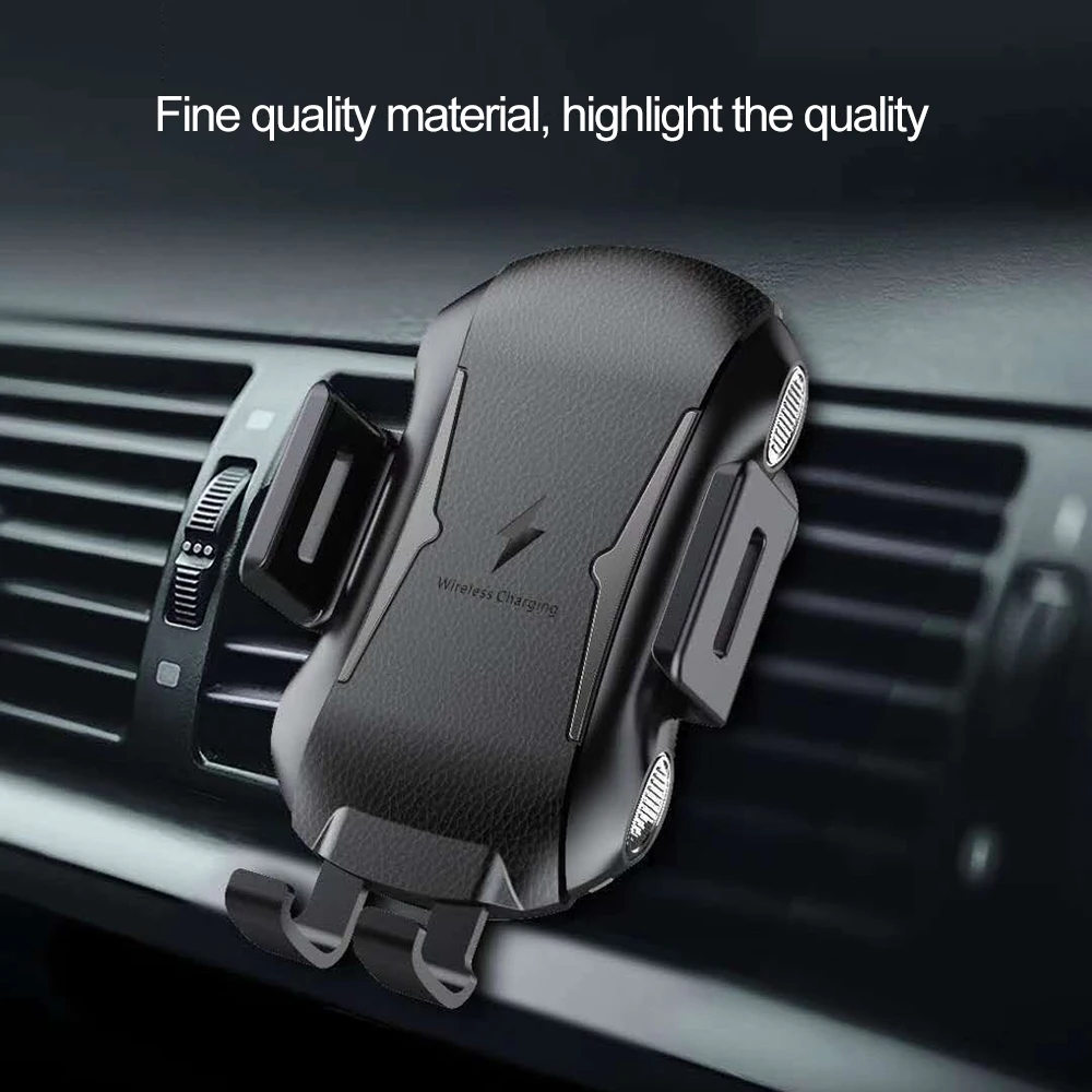 Универсальное автомобильное беспроводное зарядное устройство Qi автоматическая