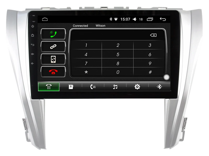 WITSON Android 8 0 10 2 "большой экран автомобильный DVD GPS для TOYOTA CAMRY 2015-2017 навигация