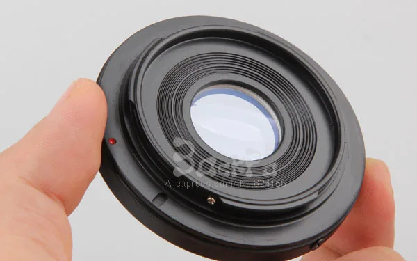Адаптер для объектива фотокамеры с корректирующим стеклом Canon FD камеры EOS 70D 80D 700D