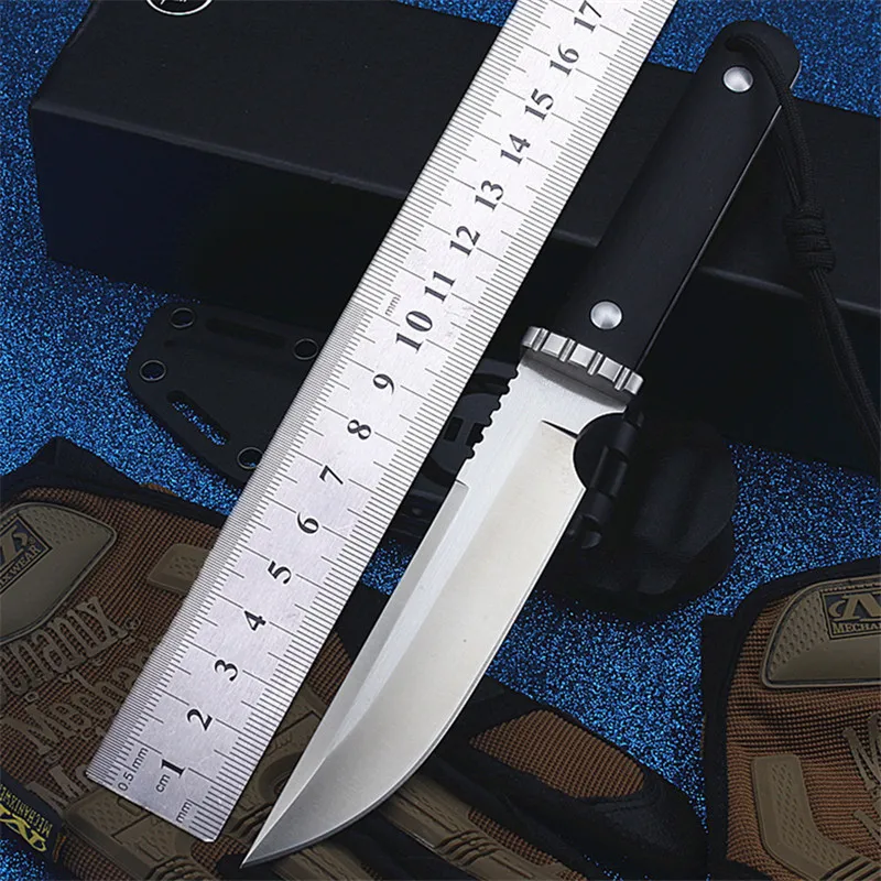 

Новинка 2021, бесплатная доставка, тактический военный нож для активного отдыха, для самообороны, для дикой природы, кемпинга, выживания, охот...