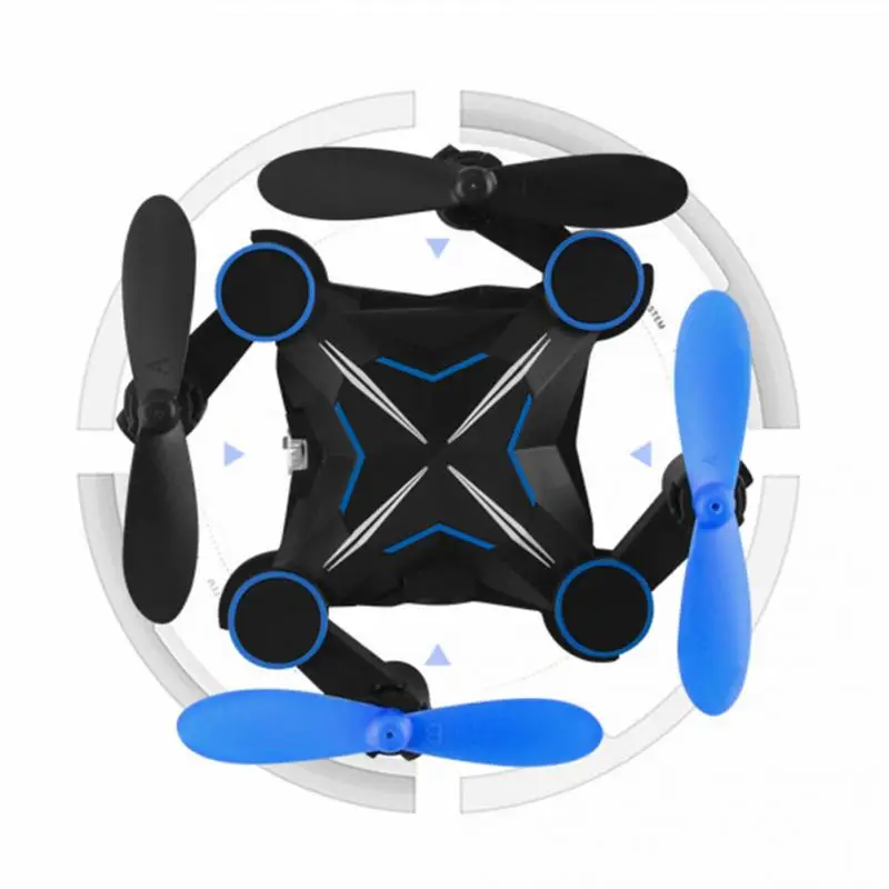 Free shipping Remote control aircraft mini drone folding fixed height four-axis aerial photography boy toy 901HS | Игрушки и хобби