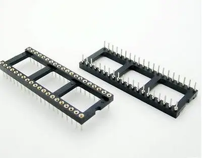 12 шт. 40-контактный Круглый адаптер DIP IC шаг разъема 2 54 мм | Обустройство дома