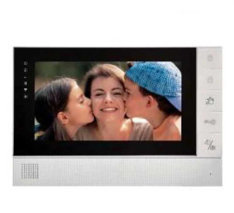 7-дюймовый цветной ЖК-монитор для проводной видеодомофона видимый дверной звонок