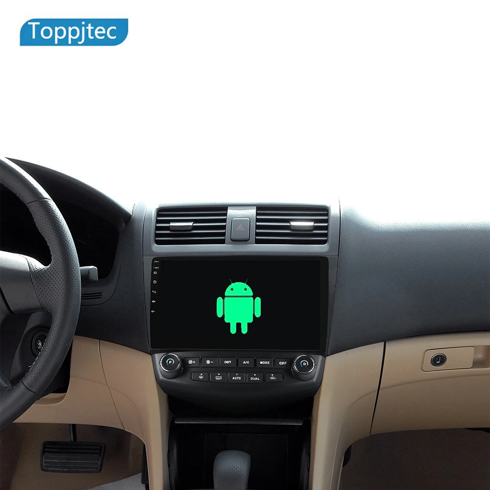 10 1 &quotАвтомобильный Радио dvd-плеер gps Навигация стерео для 2003-2007 Honda Accord 7 Dual AC