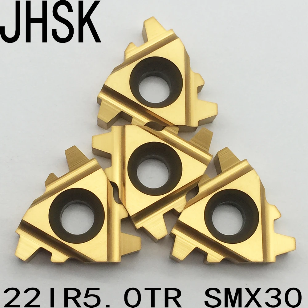 10 шт. 22IR 5.0TR SMX30 вставка карбидная для резьбы токарный инструмент сверлильный