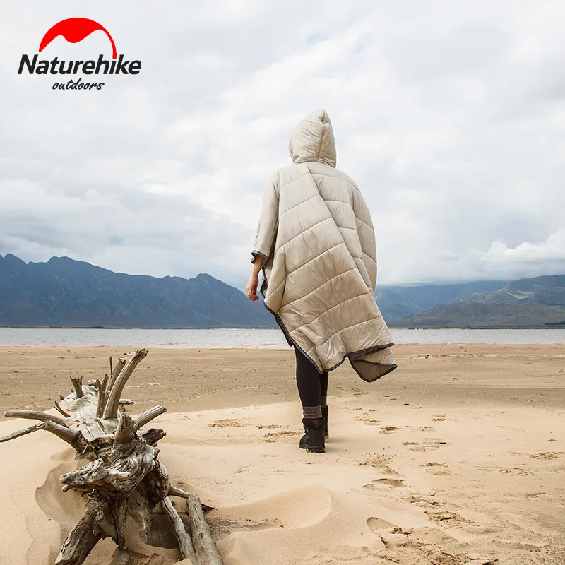 Водонепроницаемый спальный мешок Naturehike хлопковый для кемпинга плащ в стиле