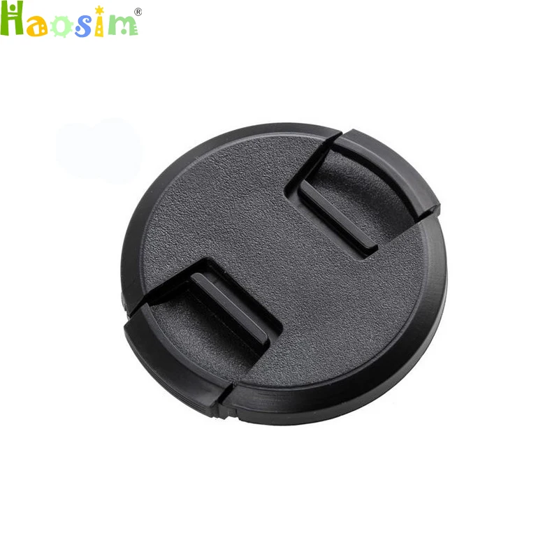 

10pcs/lot High quality 40.5 49 52 55 58 62 67 72 77 82mm center pinch Snap-on cap cover for all camera Lens