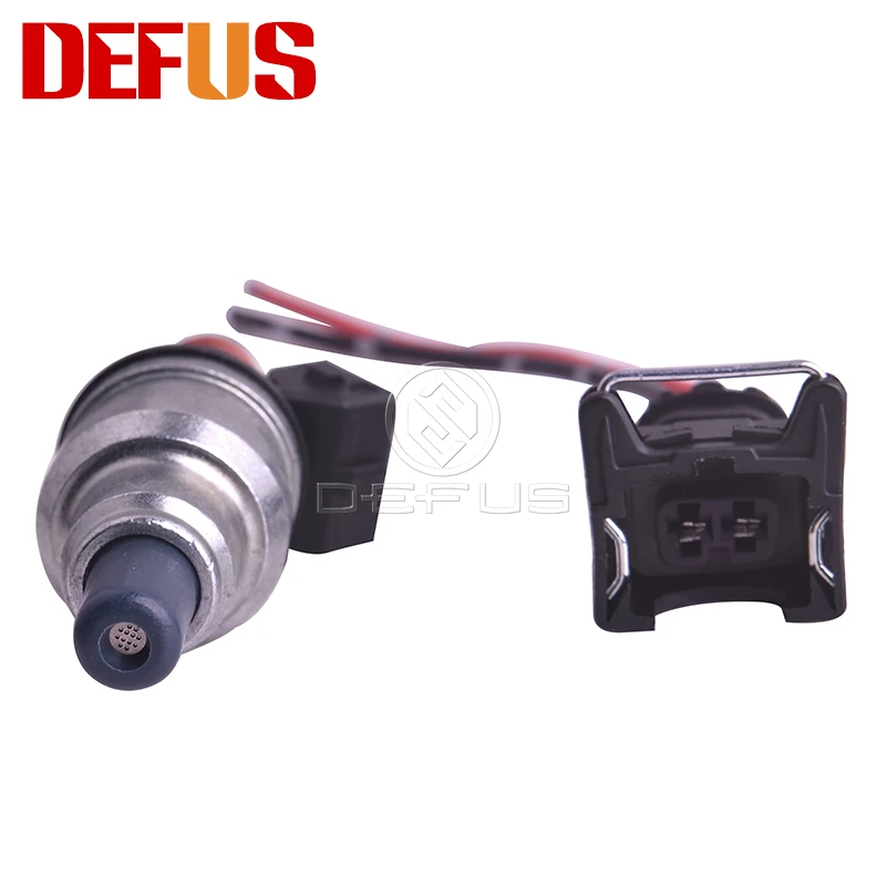 DEFUS 4X 650cc 12.5ohm M02H850 Bico топливный инжектор для Honda B16 B18 B20 D15 D16 D18 F22 H22 80LB 86-02 с EV1 Вилки зажимы