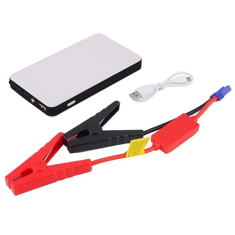 12V 20000mAh мини-панель солнечных батарей Портативный многофункциональный автомобиль скачок стартер Мощность усилитель Батарея Зарядное устройство аварийный пуск Зарядное устройство J15C17 - Цвет: Белый