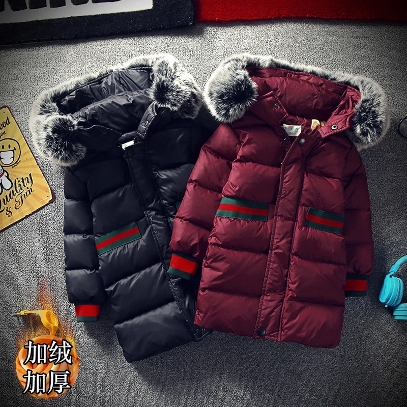 Зимняя одежда для мальчиков новинка 2018 года хлопковая стеганая куртка маленьких