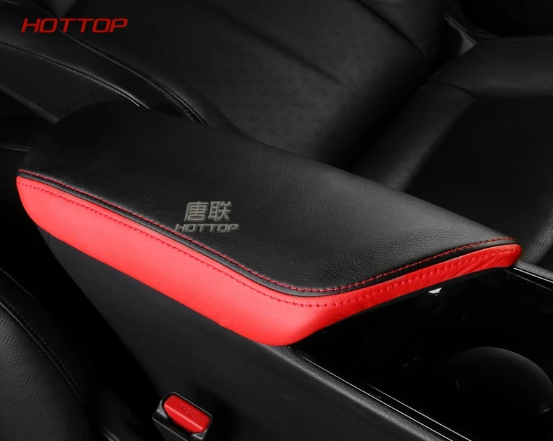 PU Leather Centrol Armrest Box Cover set of Fit For toyota C-HR CHR