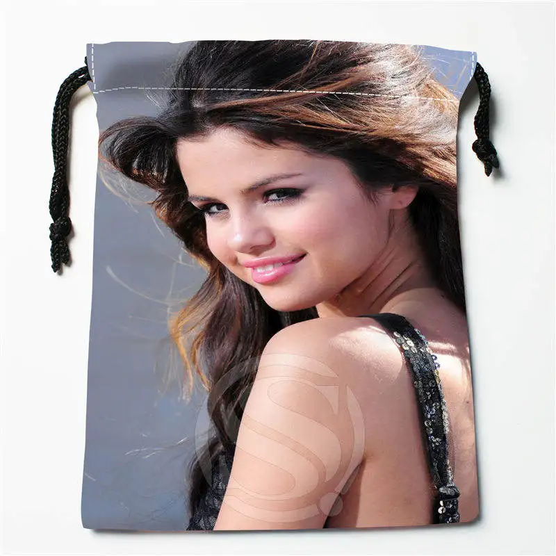 T &amp w121 Новый selena gomez j Пользовательские Печатные получить Мешок Тип Сжатия мешки