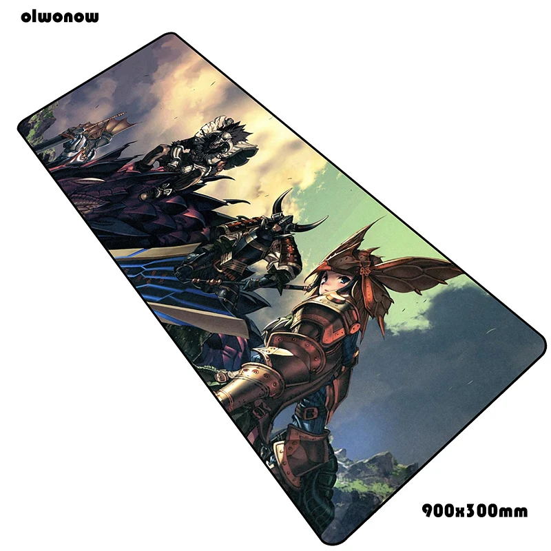 Monster hunter коврик для мыши 900x300x3 мм красивый игровой коврик для мыши большая клавиатура Коврик для мыши