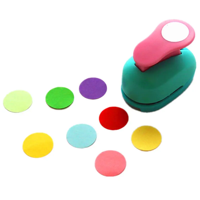 

6mm-75mm Circle shape craft punch cortador de papel de scrapbook paper foam school manual DIY Round hole punches