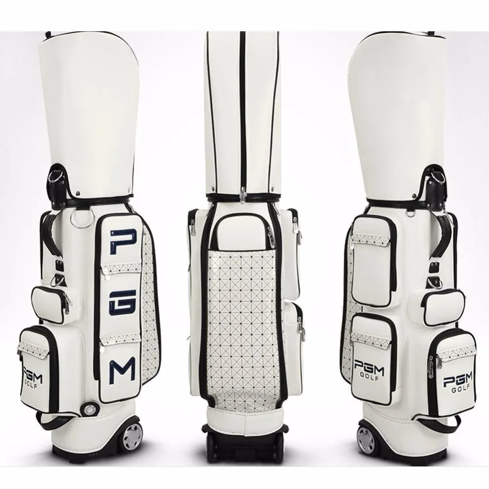 Women Golf Standard Bag PU Golf Bags Multifunction Golf Packages Large Capacity Golf Bags