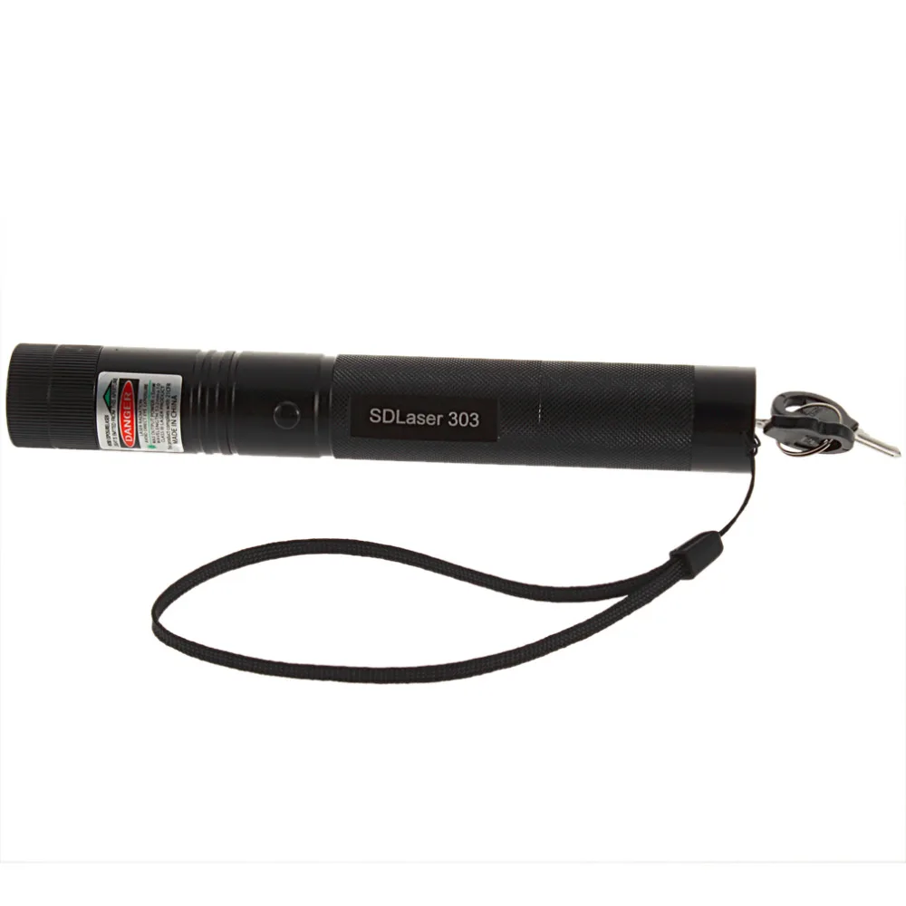 1 шт. мощный SD Laser303 регулируемый фокус 532 нм зеленая лазерная указка световая