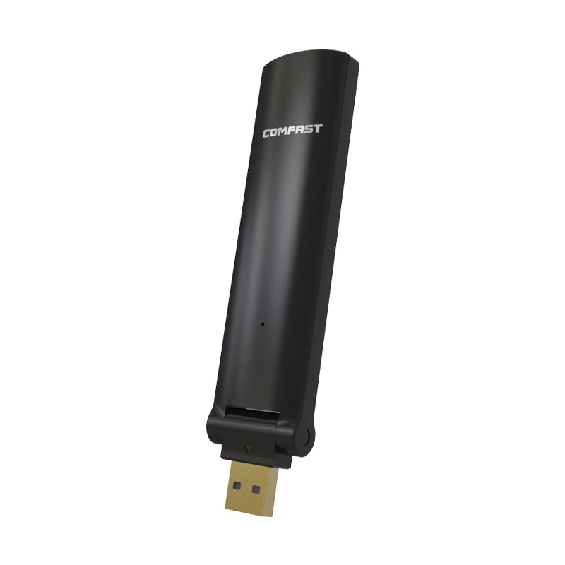 COMFAST usb wifi адаптер AC 600 Мбит/с 802.11b/n 2 4 ГГц + 5 8 подключи и работай Wi Fi ключ ПК сетевая