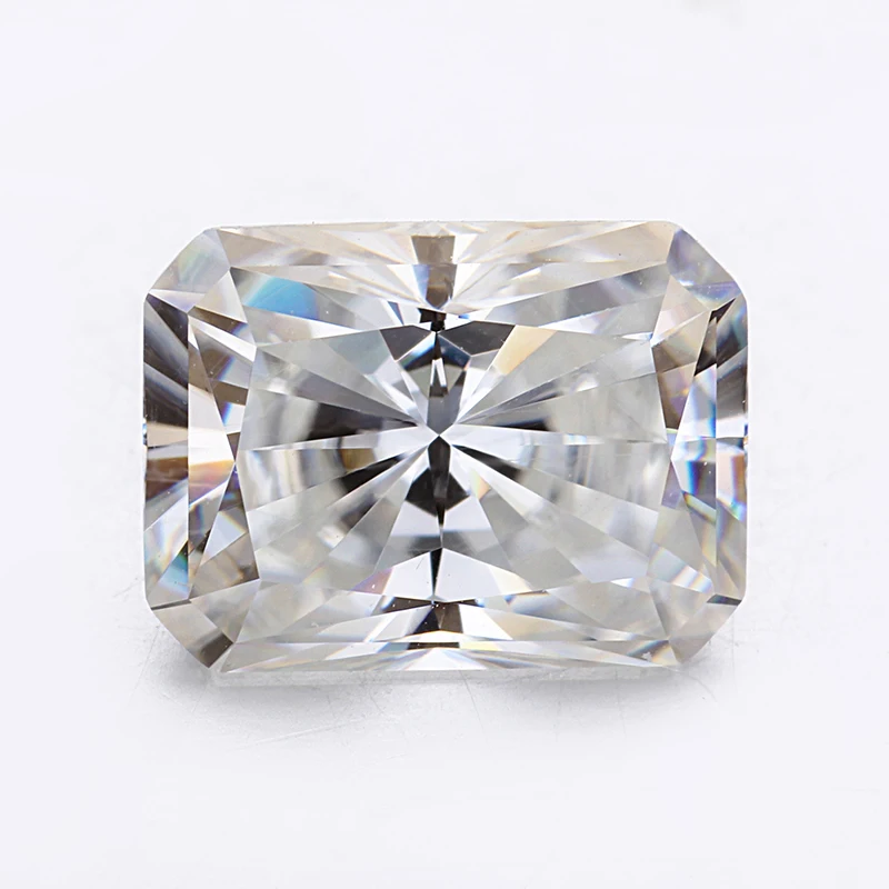 

White Color EF Moissanites 7x5mm Radiant Cut Moissanites Loose Gems Stones for Jewelry Making
