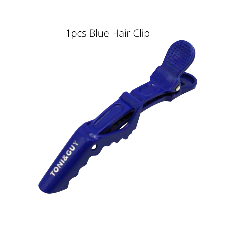 1 Pcs Blue TONY& GUY 1 шт. Профессиональный зажим для волос аллигатора для женщин пластик Бобби Булавки шпильки бант заколки для волос для девочек Инструменты для укладки - Цвет: 1 Pcs Blue