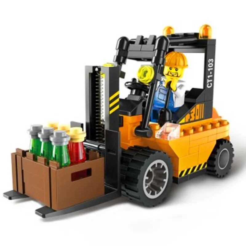 Legoings Сборная модель строительные блоки набор игрушек сделай сам развивающие