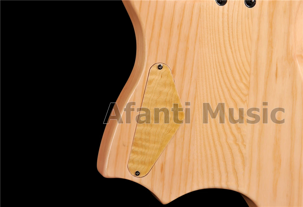 

Afanti Music Factory / Ash Body, Maple Neck/ Headless Electric Guitar (AWT-718)