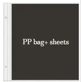 15pcs Black sheets 32,5 см x 31,5 для скрапбукинга продукты свяжитесь с листы для рукоделия DIY Фотоальбом бумага альбом Большой внутренние страницы - Цвет: 15pcs Black sheets