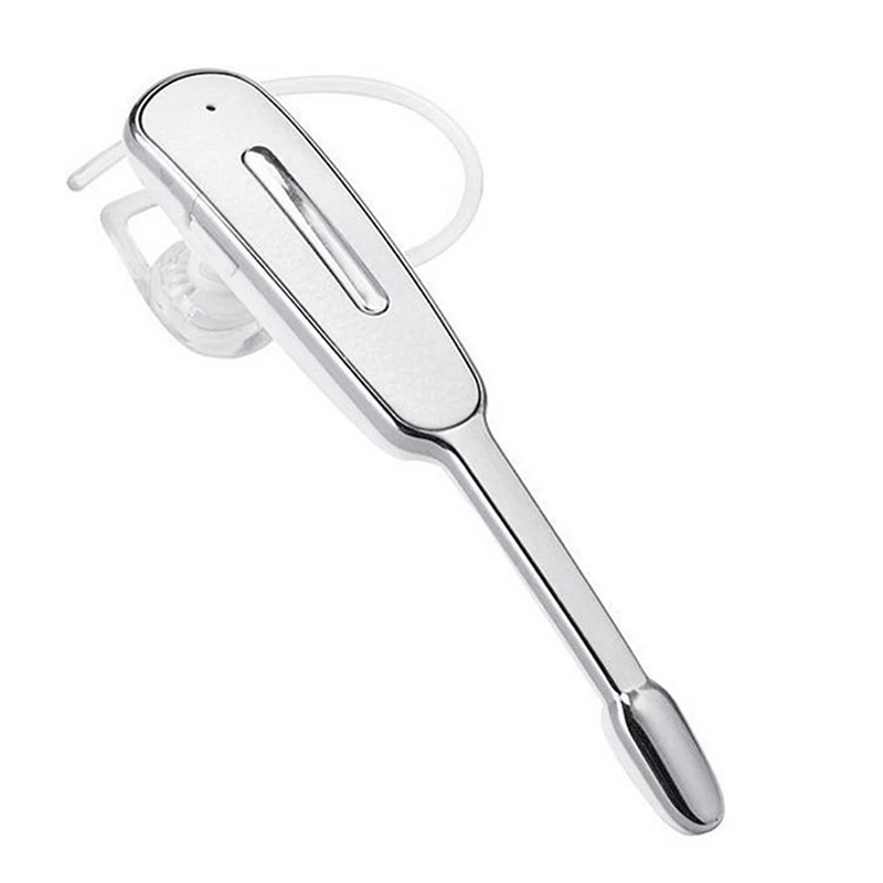 White with Silver Универсальные спортивные стерео Bluetooth наушники мини V4.0 беспроводные трещины беспроводные наушники гарнитура Hands Free - Цвет: White with Silver