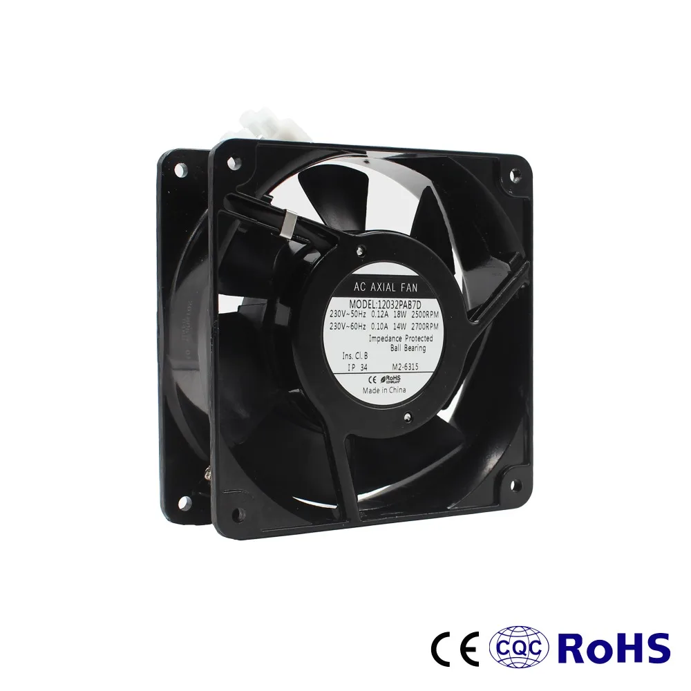 12038 Mini 120x120 маленький вытяжной Осевой поток 120 мм AC охлаждающий вентилятор 220 в 230 240