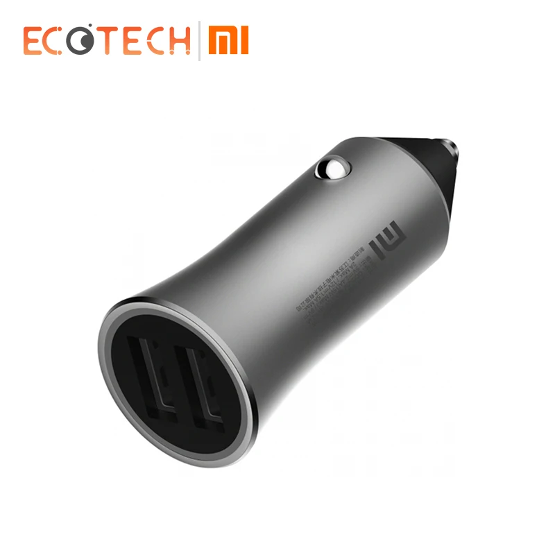 Оригинальное автомобильное зарядное устройство для Xiaomi 18W Quick Charge 9 V/2A Dual USB Qualcomm 3 0