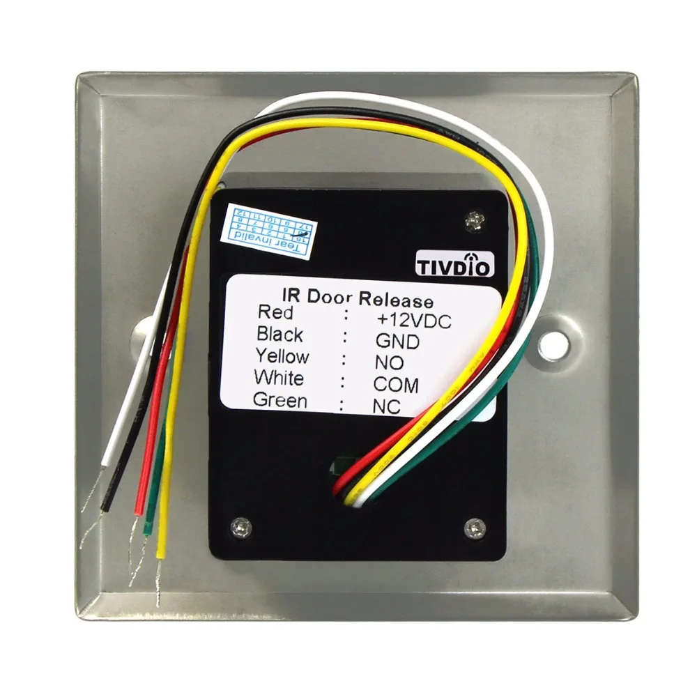 Переключатель выхода без касания/кнопка датчик контроля доступа DC12V со